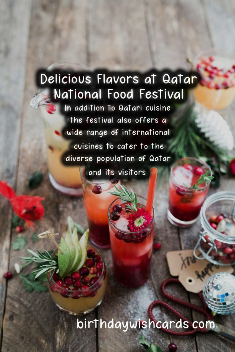 The Delightful Qatar National Food Festival Held Every March