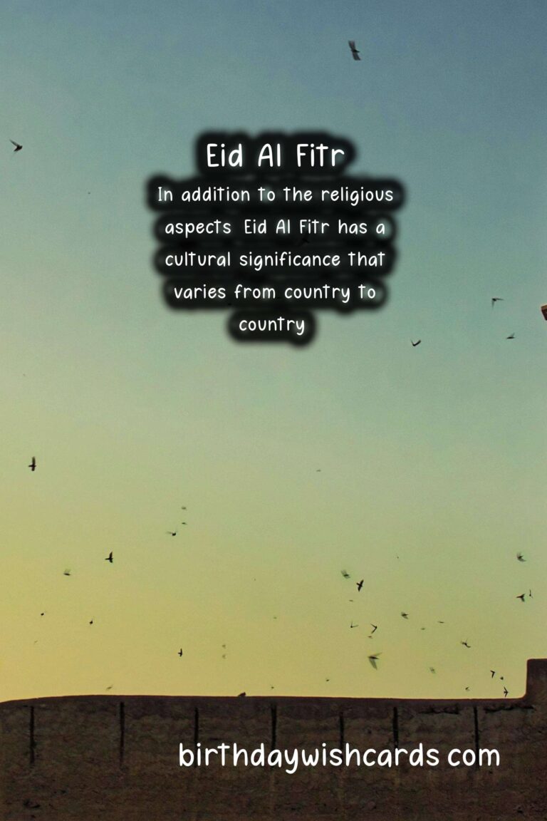 The Importance of Eid Al Fitr - Date Varies and Its Significance