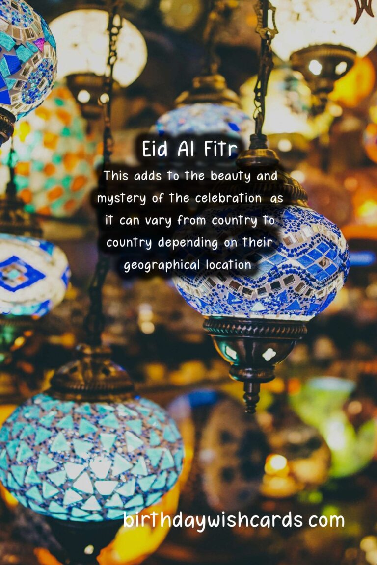 The Importance of Eid Al Fitr – Date Varies and Its Significance