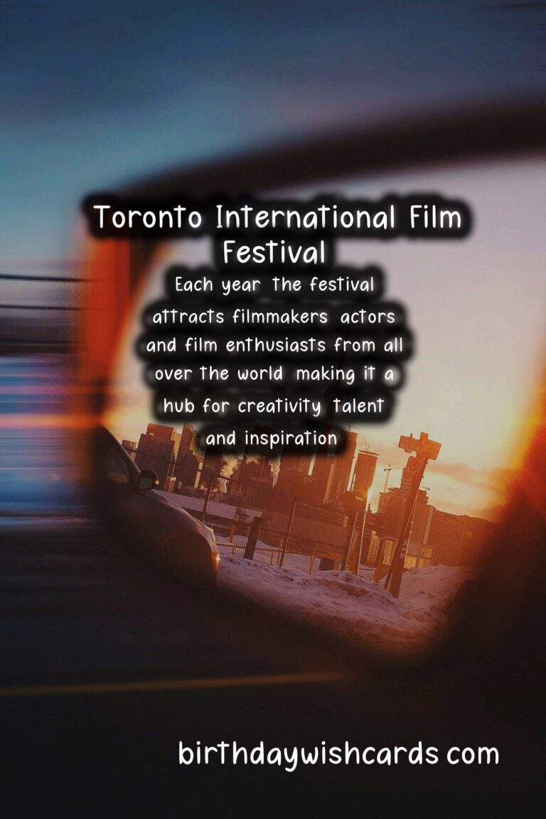 Toronto International Film Festival (September)