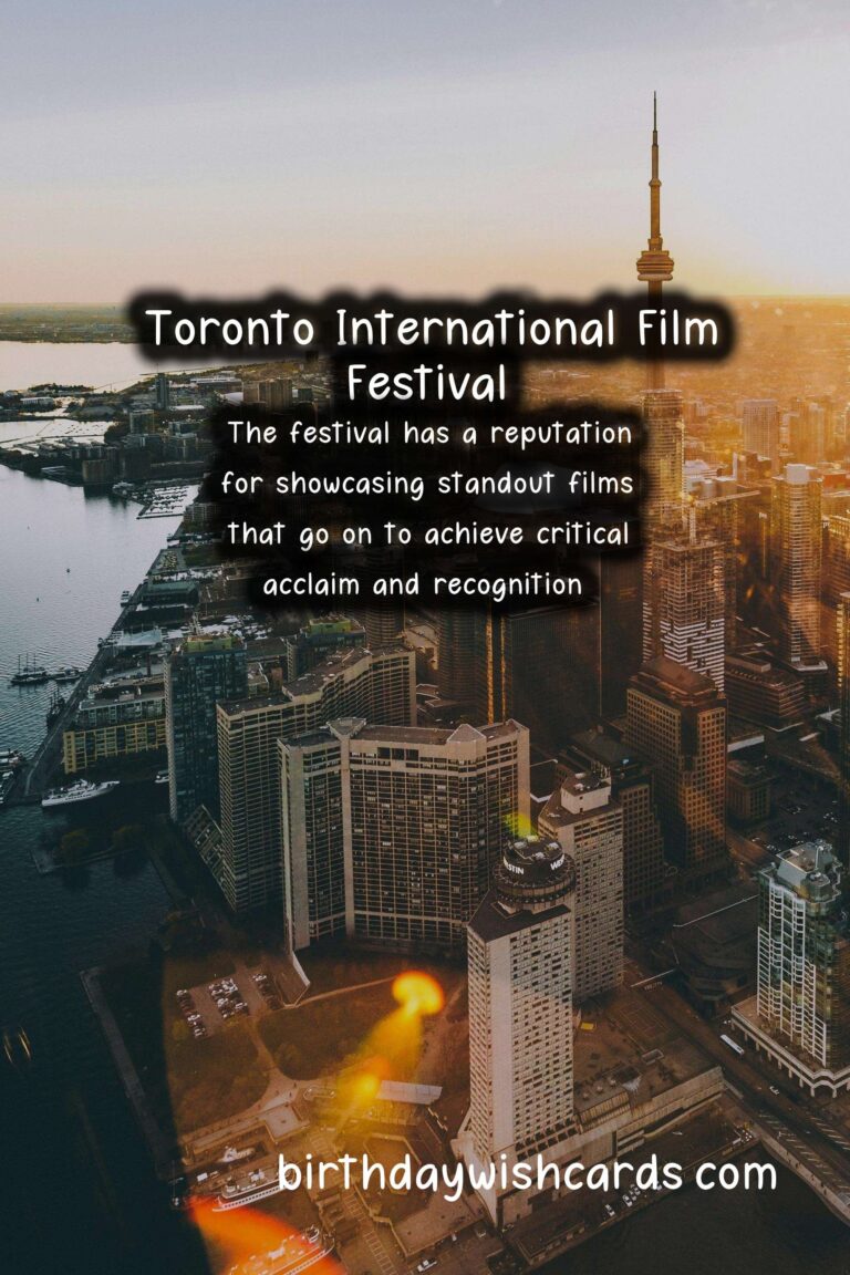 Toronto International Film Festival (September)