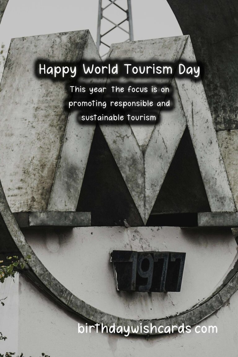 World Tourism Day 2021: Join the Celebration on September 27th