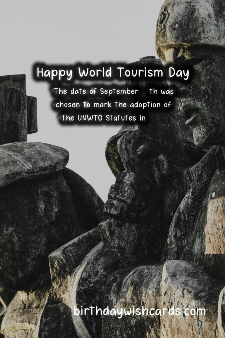 World Tourism Day 2021: Join the Celebration on September 27th