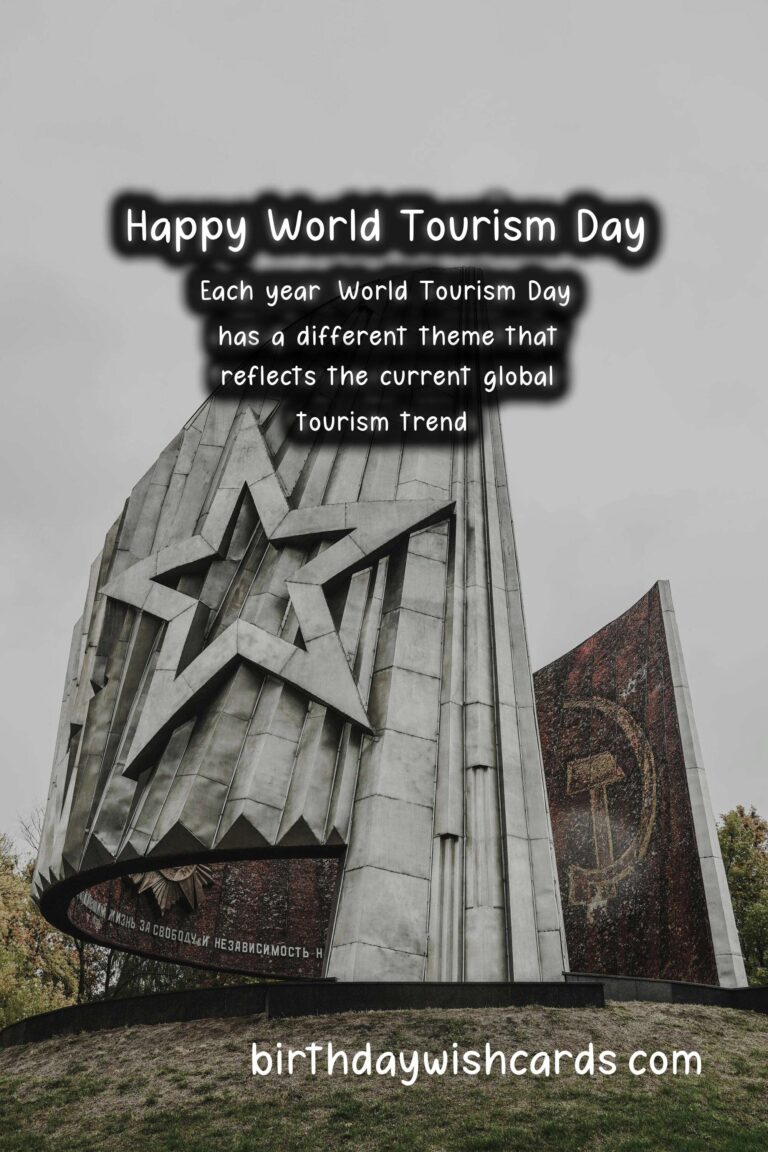 World Tourism Day 2021: Join the Celebration on September 27th