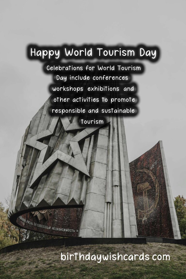 World Tourism Day 2021: Join the Celebration on September 27th