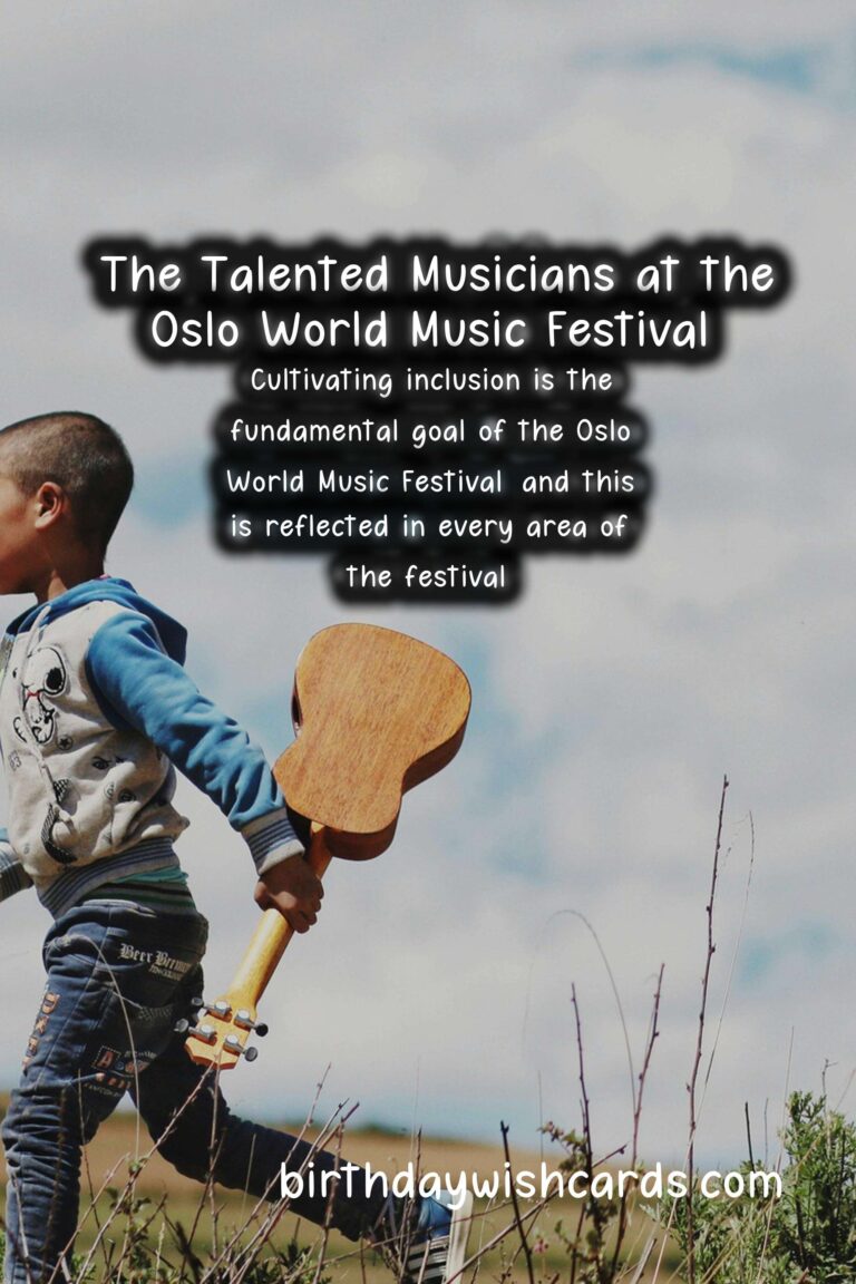 Your Guide to The Oslo World Music Festival Held in November