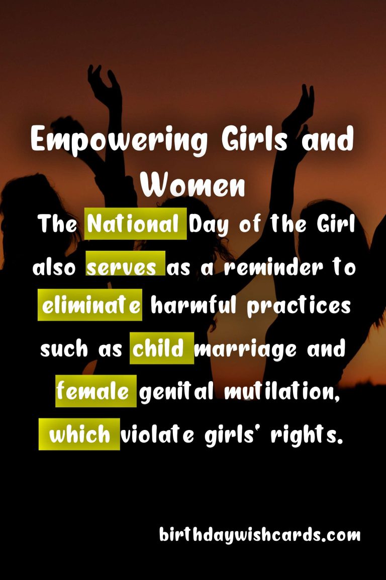 Celebrating National Day of the Girl: Empowering the Women of the Future