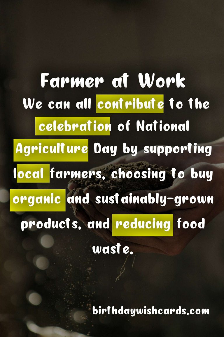 National Agriculture Day (7 June) – Celebrating the Backbone of Our Economy
