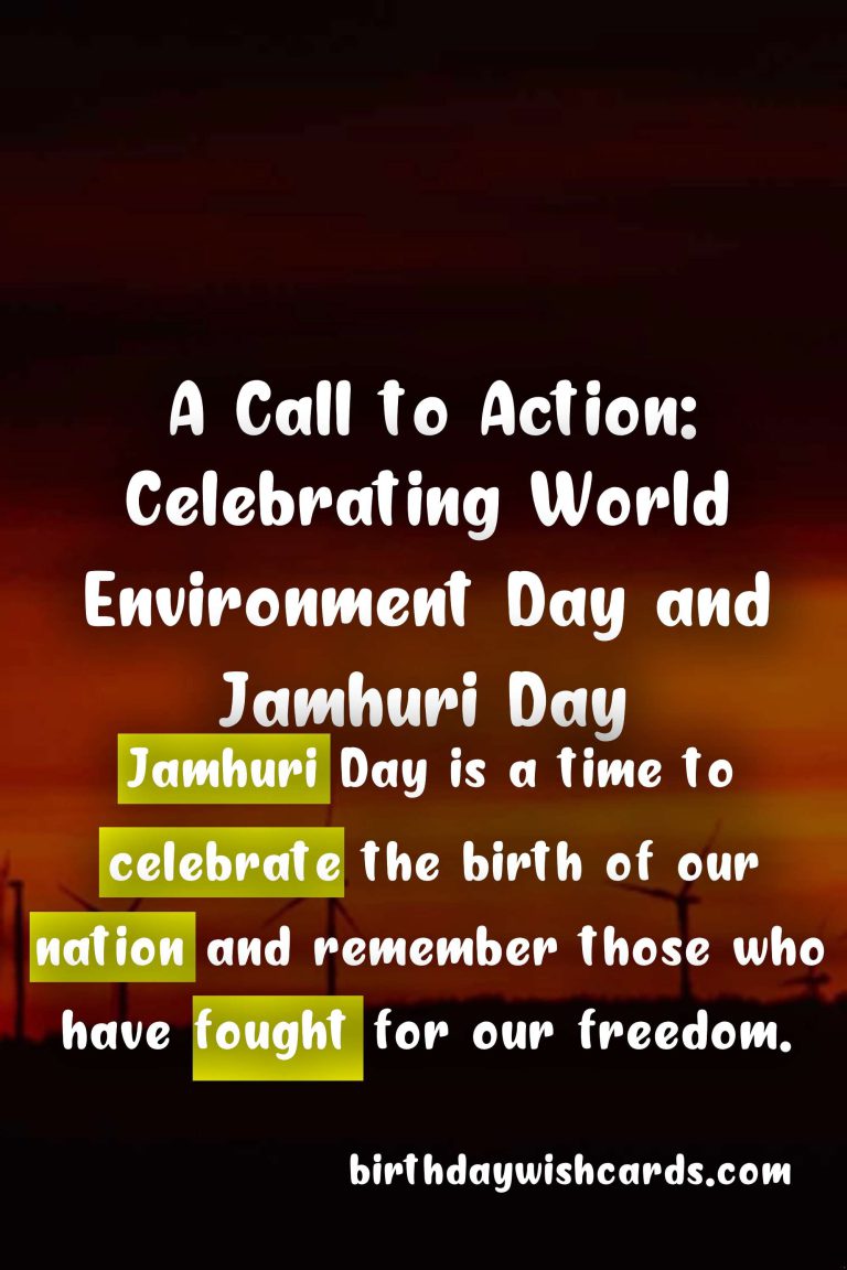 Celebrating World Environment Day and Jamhuri Day: A Call to Take Action