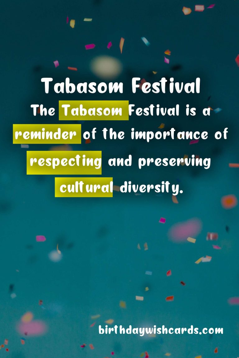 Tabasom Festival – Celebrating Joy, Community and Tradition on December 10