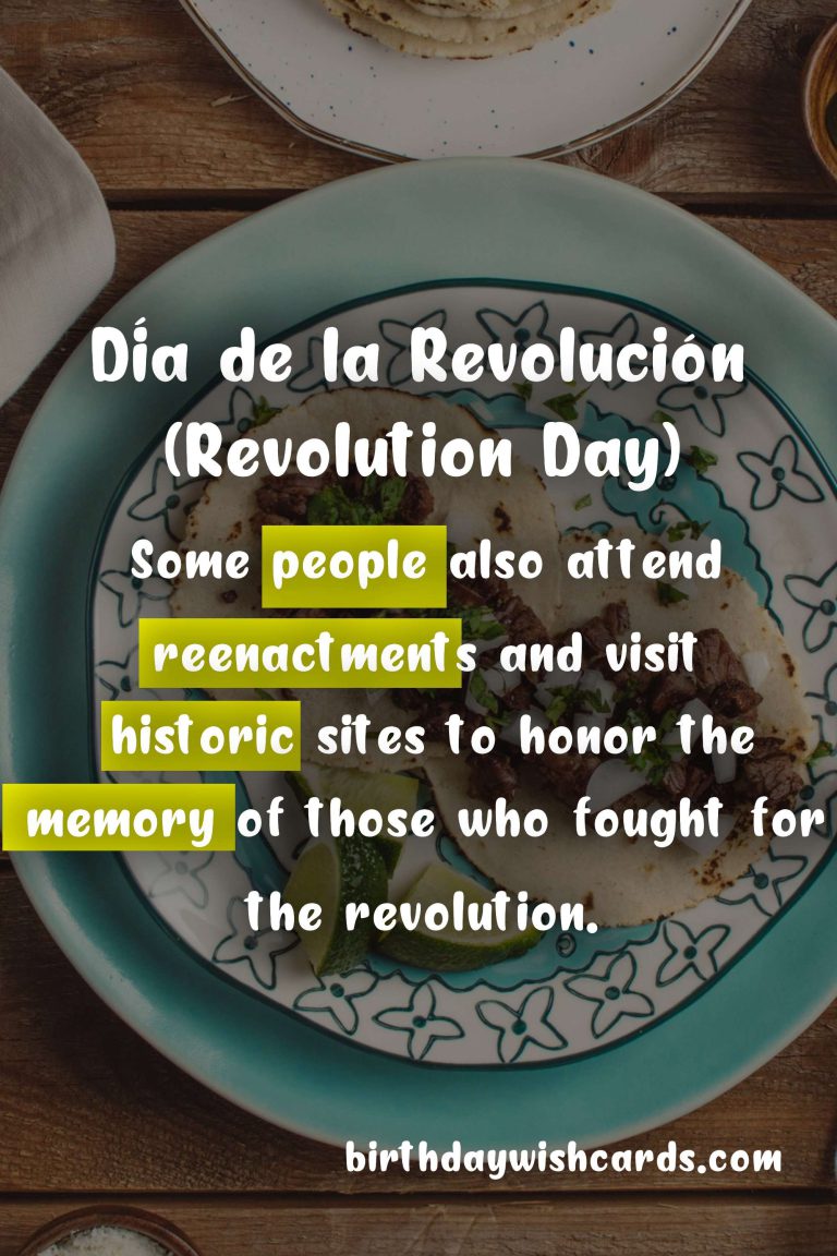 Día de la Revolución (Revolution Day) – October 20
