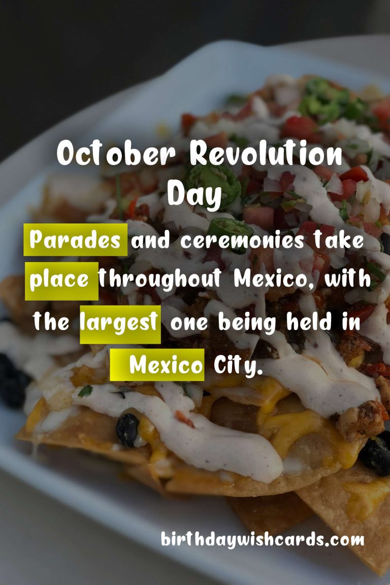 Día de la Revolución de Octubre: The History and Significance of October Revolution Day