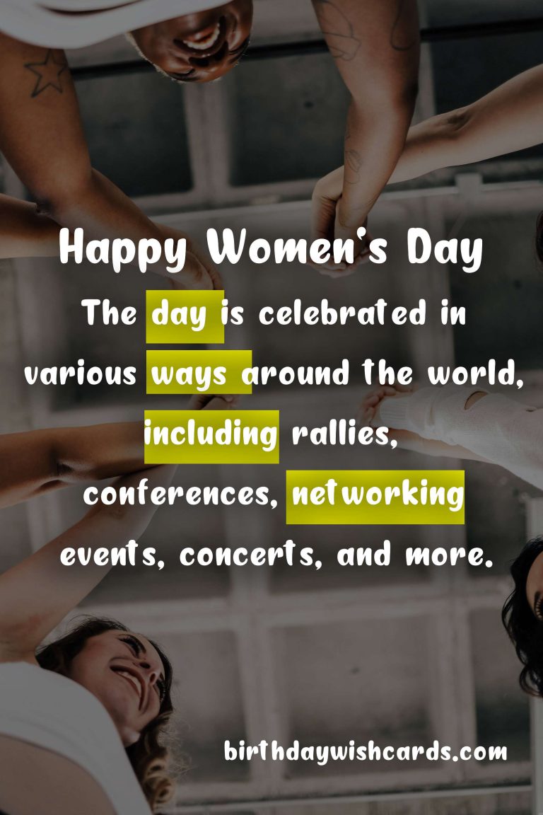 International Women’s Day: Celebrating the Power and Achievements of Women