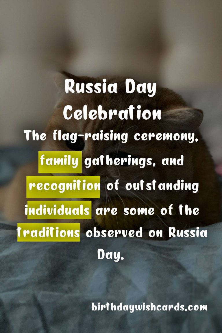 Russia Day – A Celebration of Russian Culture and Heritage