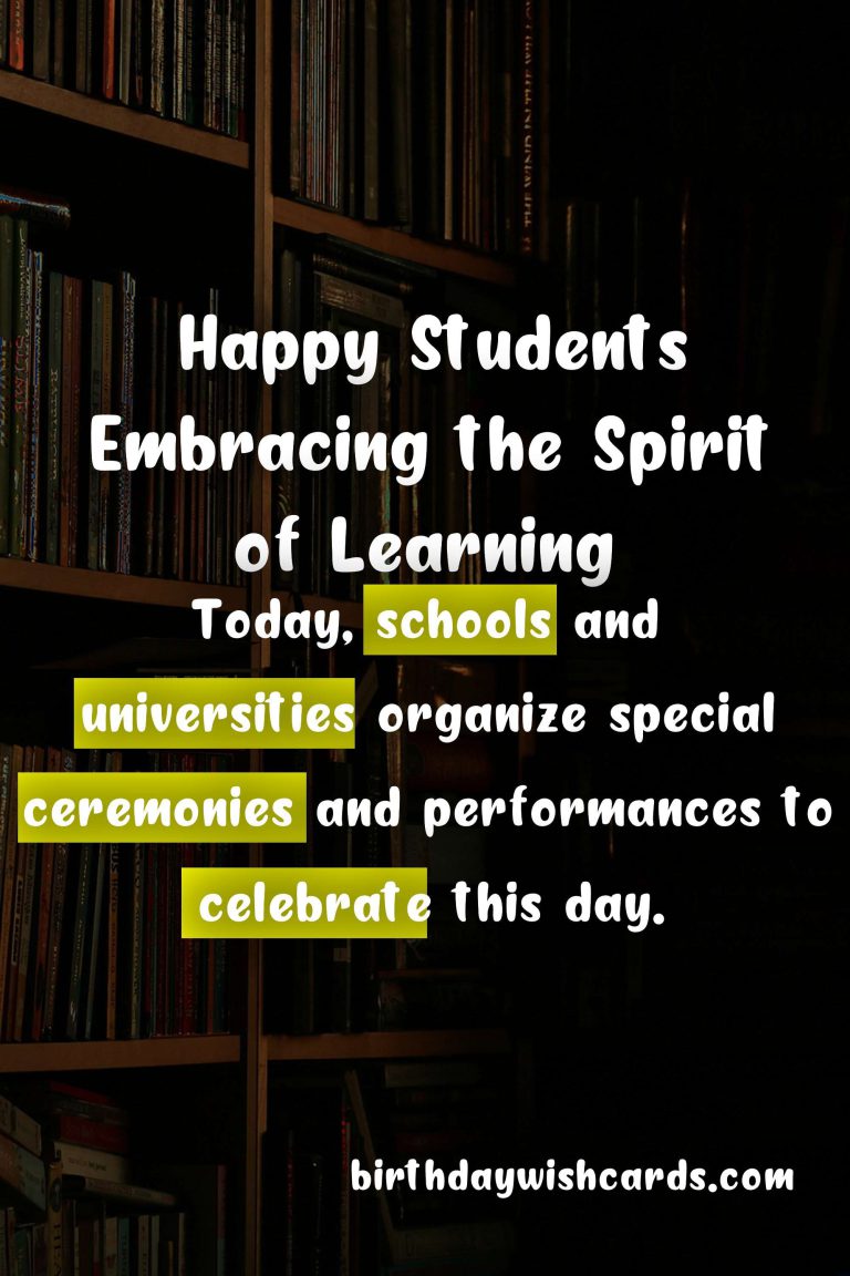 Celebrating Knowledge and Education – The Importance of Day of Knowledge on September 1st