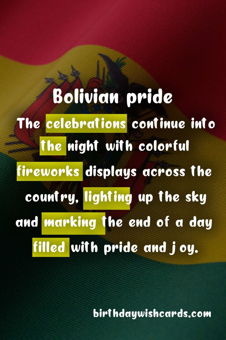 Día de la Declaración de Independencia – November 18: Celebrating Bolivia’s Freedom