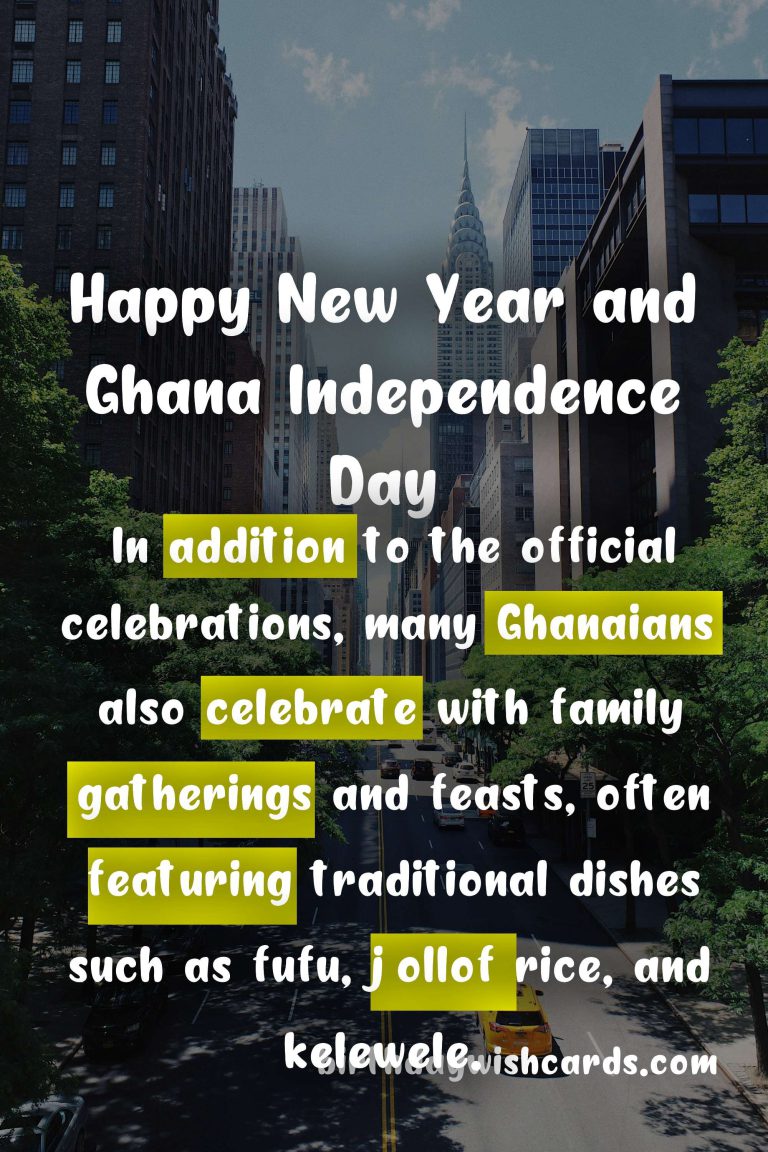 Año Nuevo and Ghana Independence Day: Celebrating the Start of a New Year and the Independence of Ghana