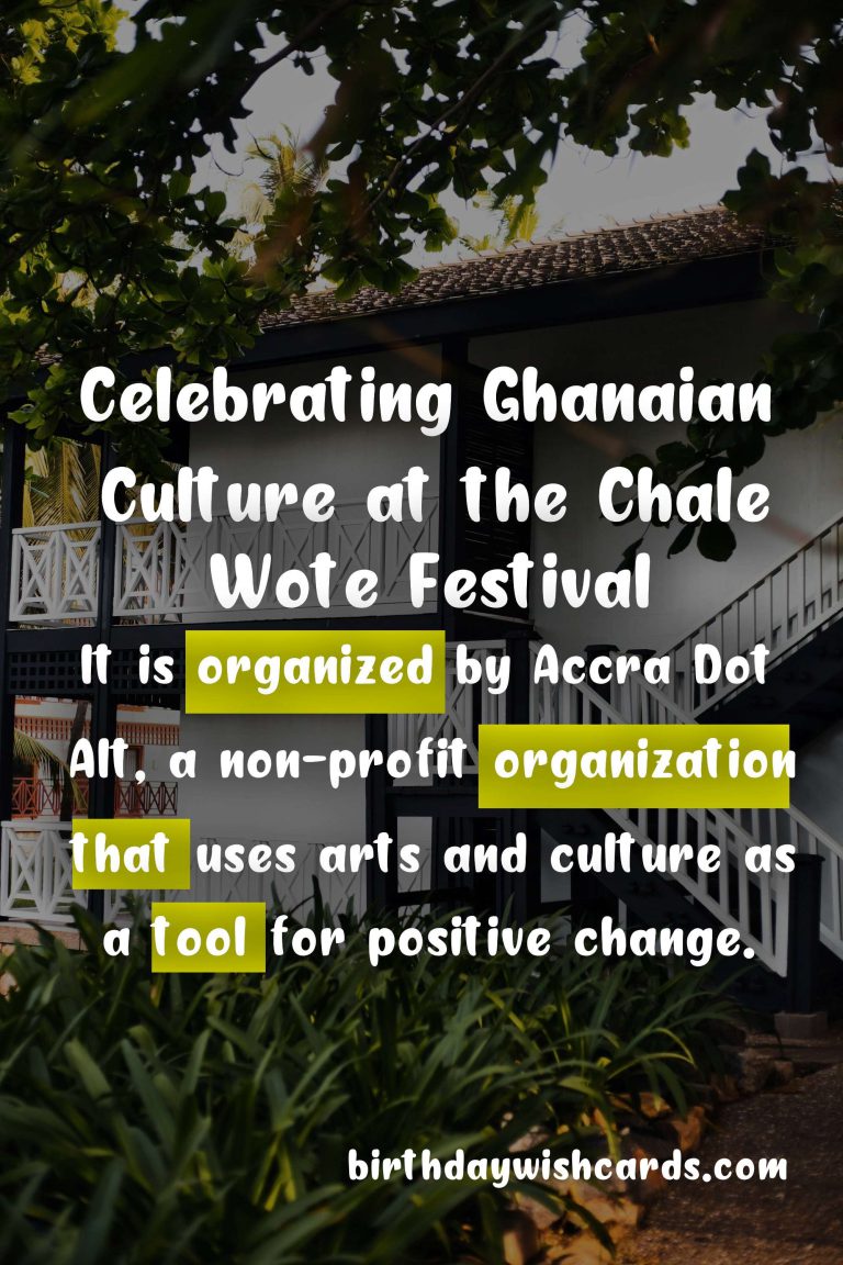 Experience the Vibrant Chale Wote Festival in August