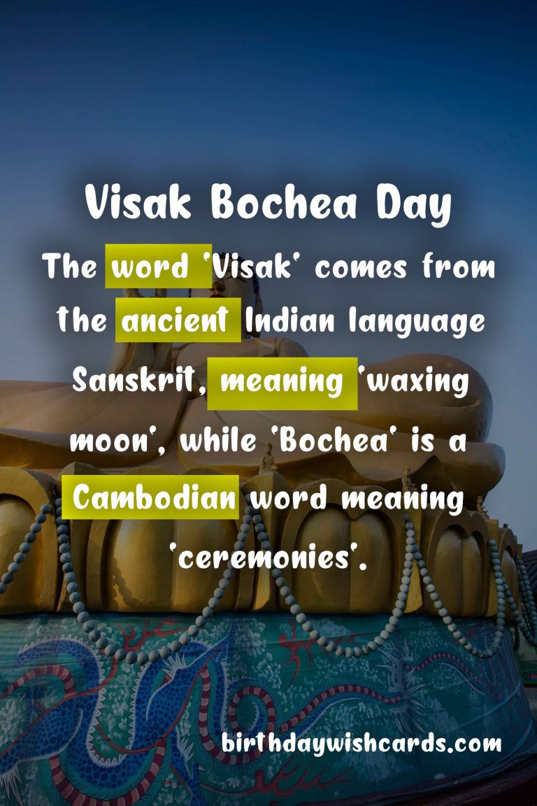 Visak Bochea Day: Celebrating the Full Moon Day of the Sixth Lunar Month