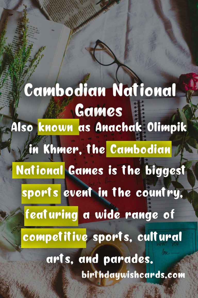 Unlocking the Thrilling Sports Experience of Cambodian National Games: May/June