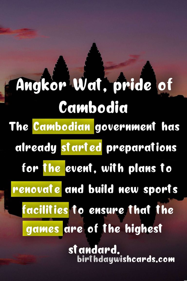 Cambodia Set to Host the 2023 Southeast Asian Games