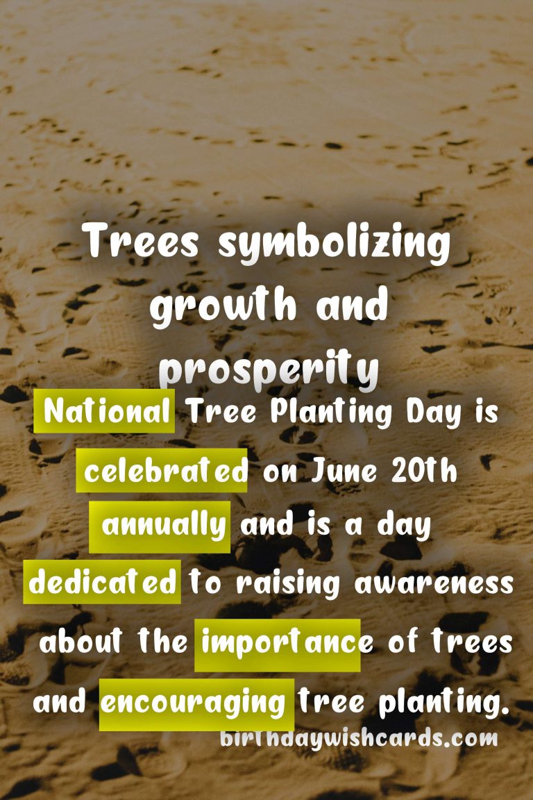 Celebrating National Tree Planting Day: Why We Should All Take Part