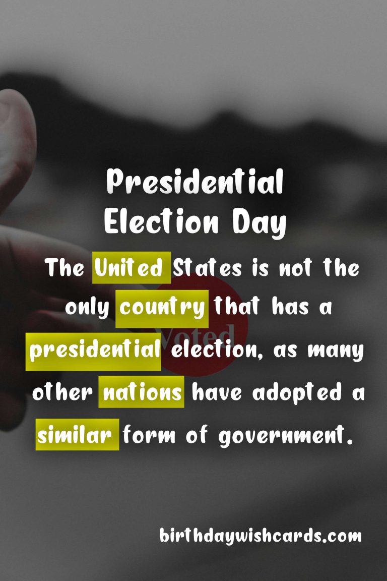 Presidential Election Day