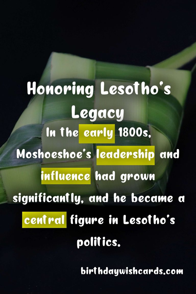 Celebrating Moshoeshoe’s Day: A Time to Honor Lesotho’s Legacy
