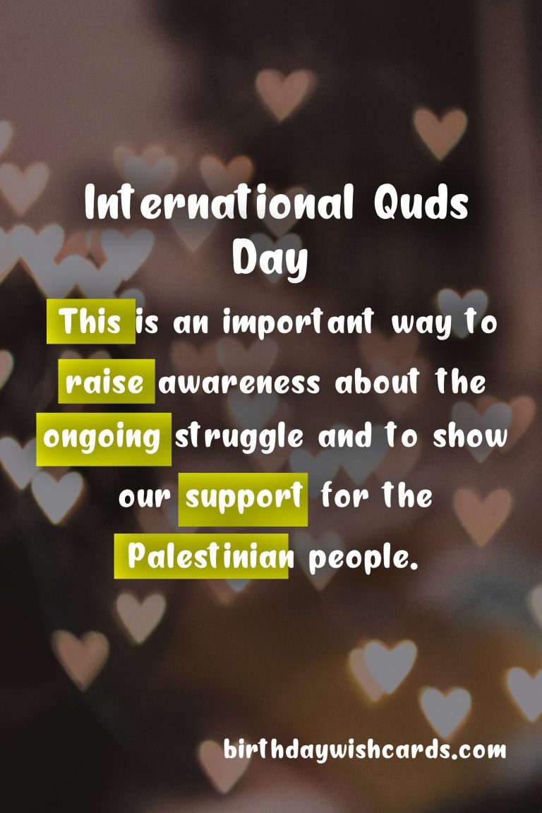 International Quds Day – Last Friday of Ramadan