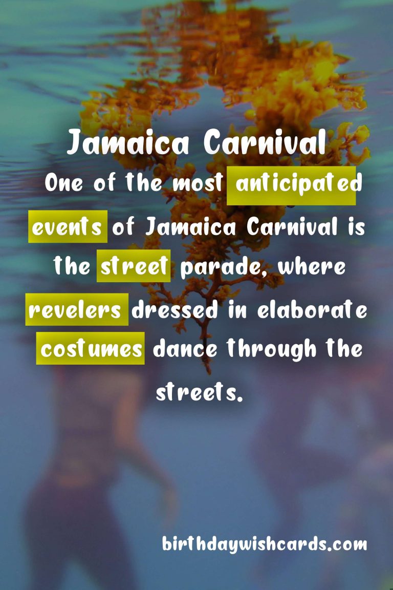Jamaica Carnival – April 28th