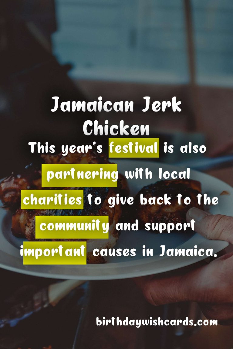 Jamaica National Jerk Festival: A Celebration of Culture and Cuisine