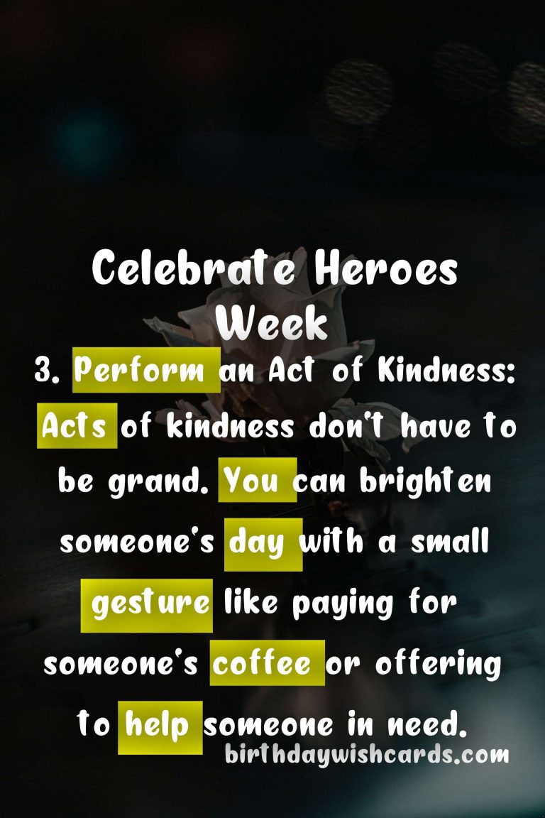 Celebrate Heroes Week on the 3rd Monday of September