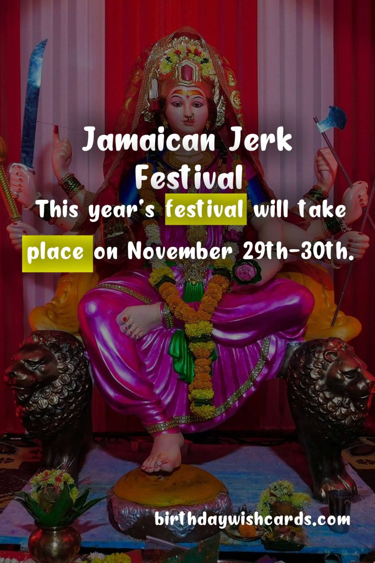 Celebrate the Flavorful Cuisine of Jamaica at the Jamaican Jerk Festival