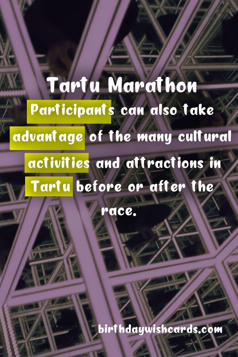 Experience the thrill at Tartu Marathon – February 16