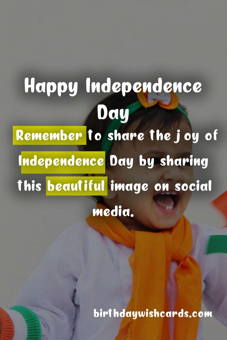 Celebrate Independence Day with Joy and Patriotism