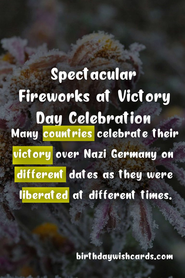 Celebrating Victory Day – May 9: A Day to Remember the Heroes and Honor the Fallen