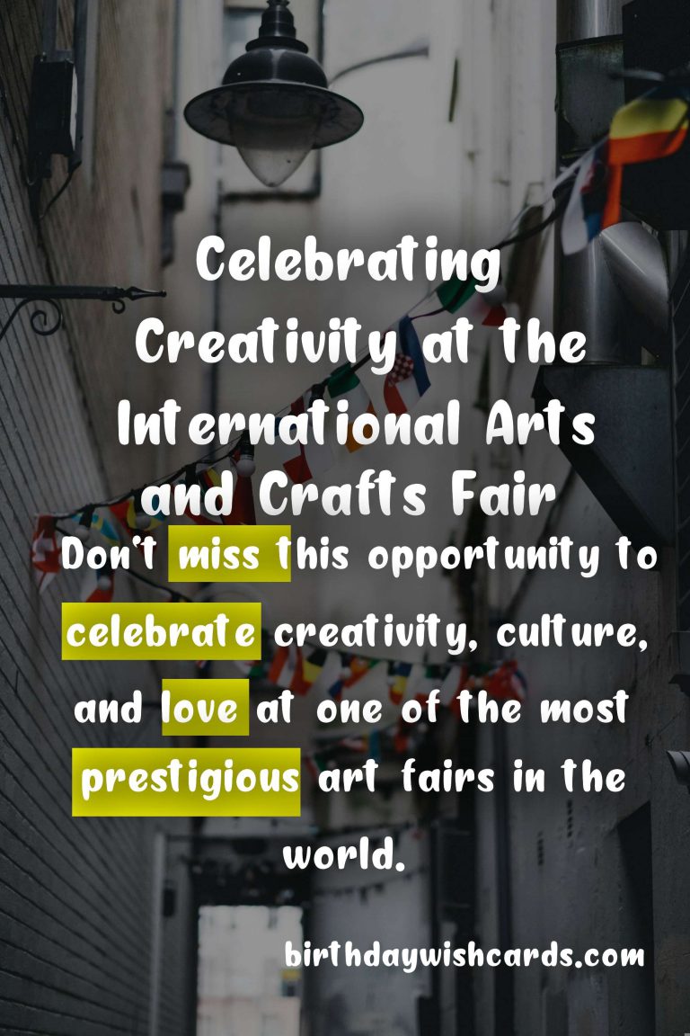 Celebrate Creativity at the International Arts and Crafts Fair this February