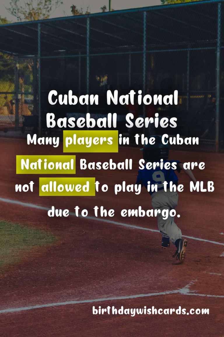 Cuban National Baseball Series: A Deep Dive into the Excitement of February