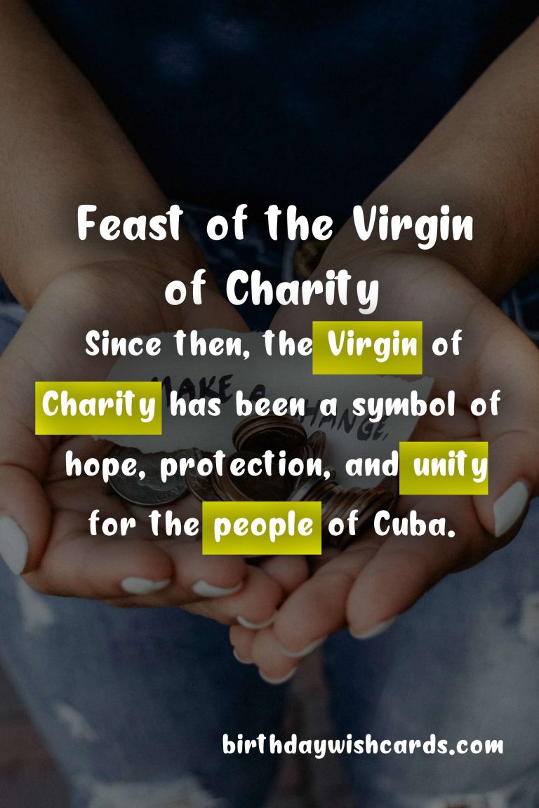 Feast of the Virgin of Charity – September 8: Honoring the Patron Saint of Cuba