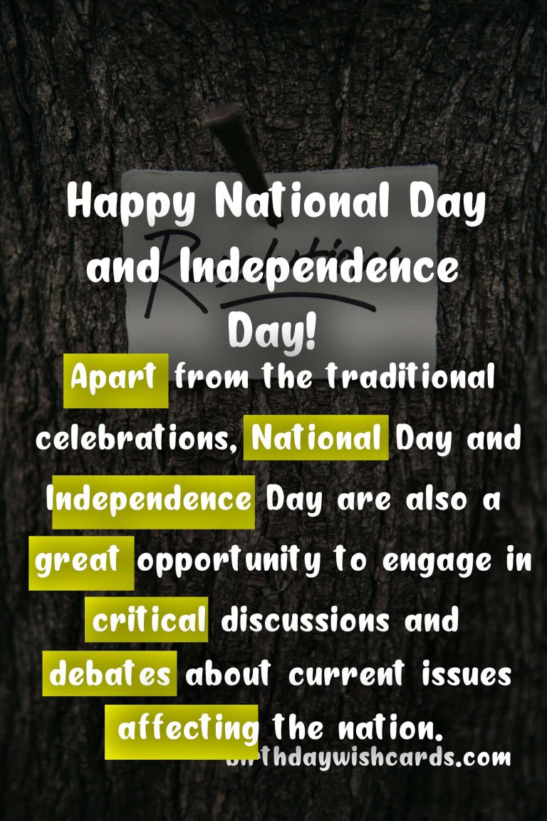 Celebrating National Day and Independence Day in 2021