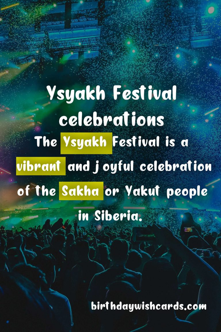 Celebrate the Vibrant Ysyakh Festival – July 6-7 with Rich Traditions and Spectacular Festivities
