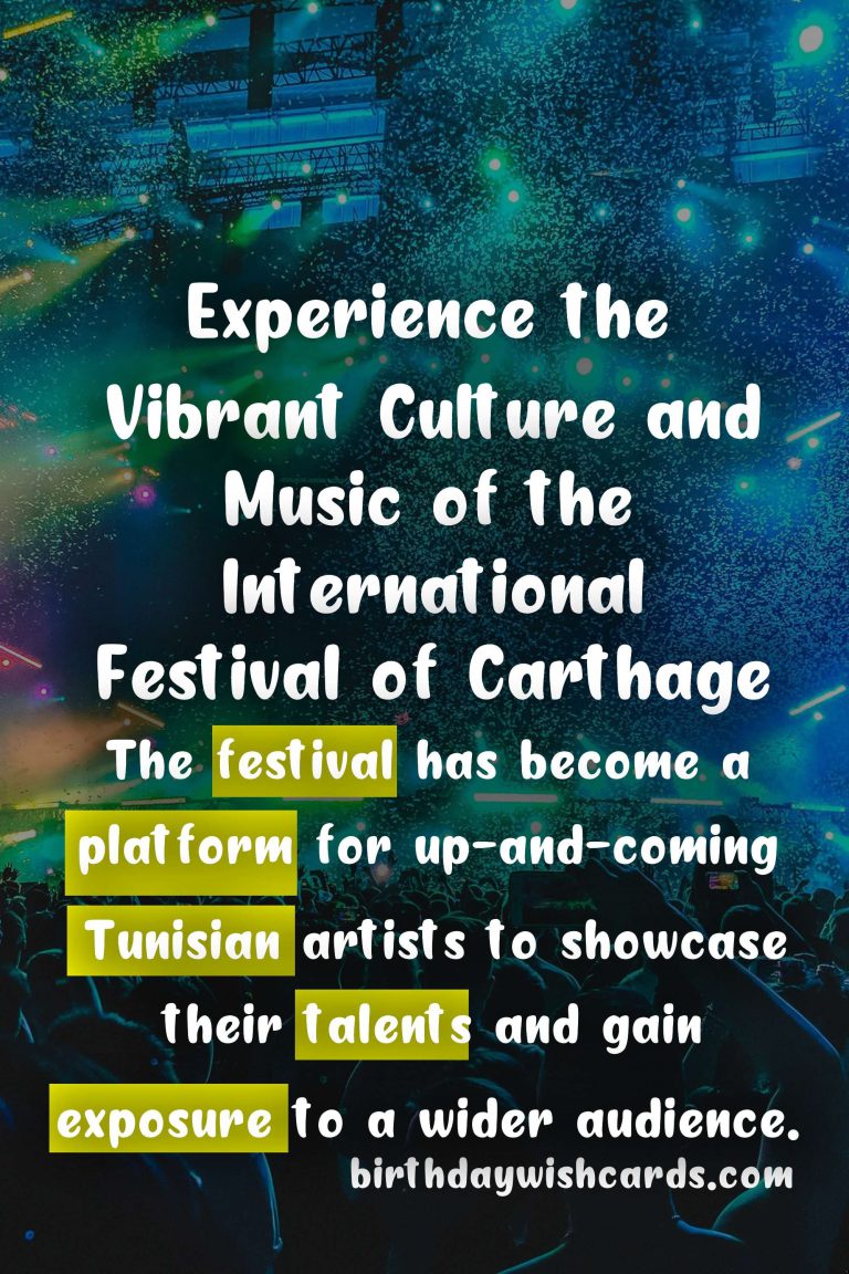 International Festival of Carthage (July-August)