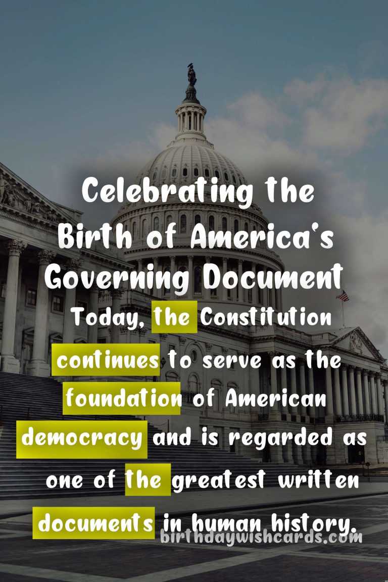 June 28 – Constitution Day: Celebrating the Birth of America’s Governing Document