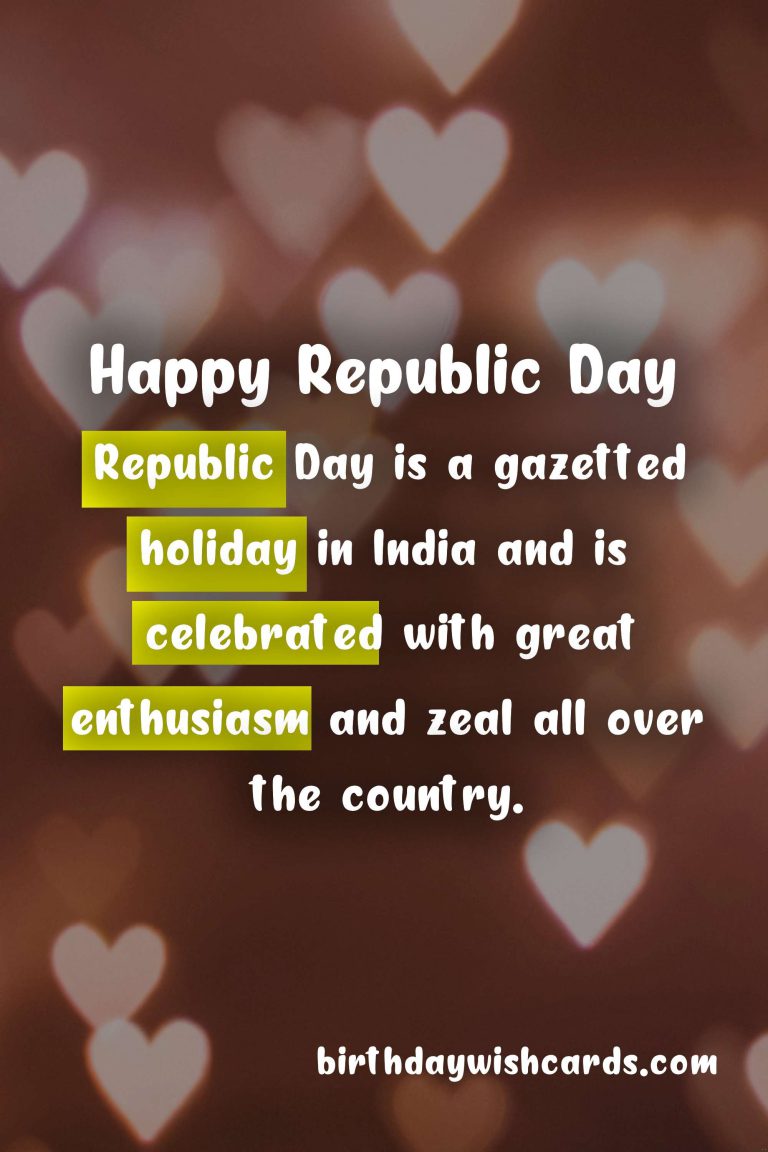 Republic Day - Celebrating the Spirit of Unity