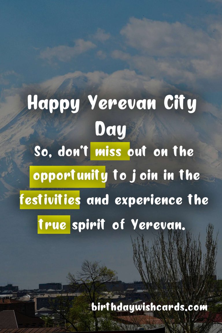 Celebrate Yerevan City Day on October 27 with These Fun and Exciting Activities