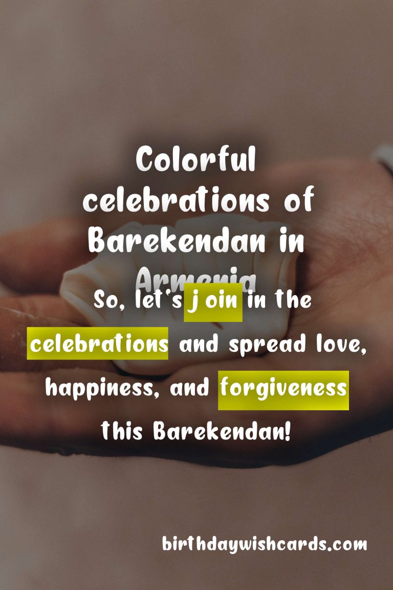 Celebrate Barekendan: The Annual Festivity of February/March