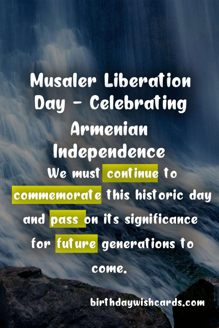 Celebrating Musaler Liberation Day: Honoring the Struggle for Independence