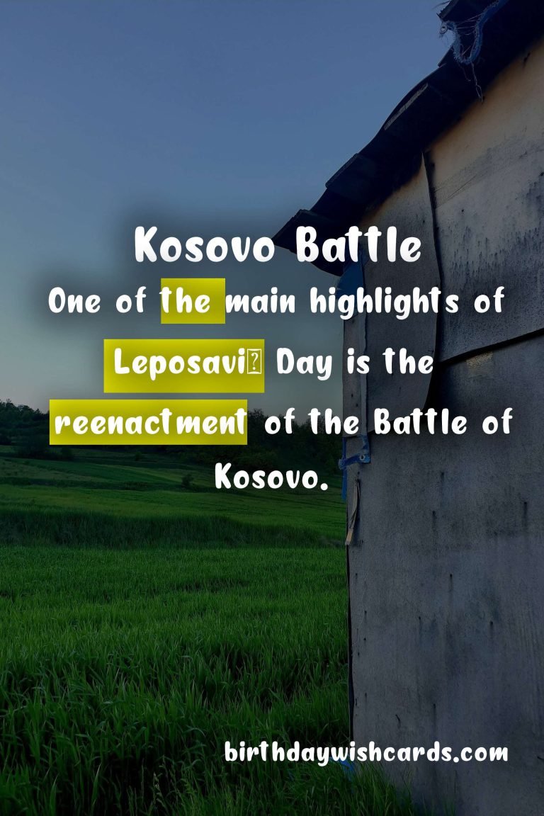 Leposavić Day - July 28: A Celebration of Heritage and Unity