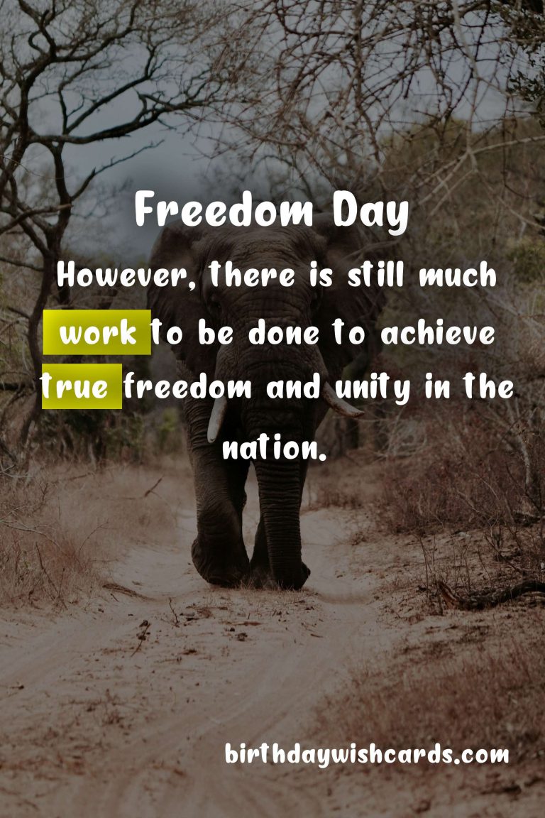 April 27 – Freedom Day