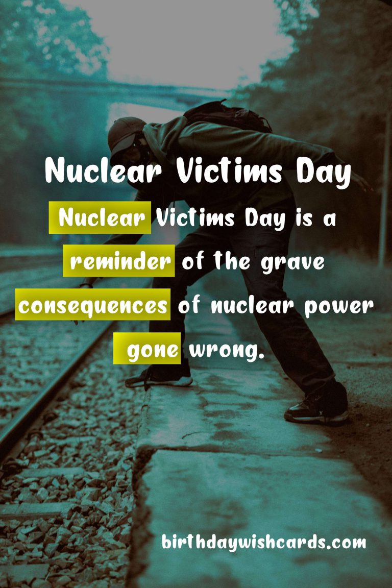 January 27 – Nuclear Victims Day: Remembering the Tragedy and Demanding Justice